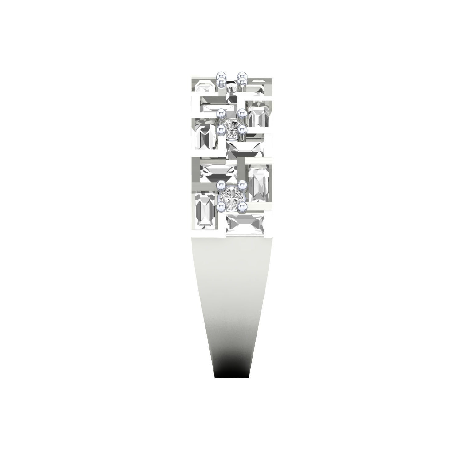 Women ring 3dm render 3D print model 3D print model_5