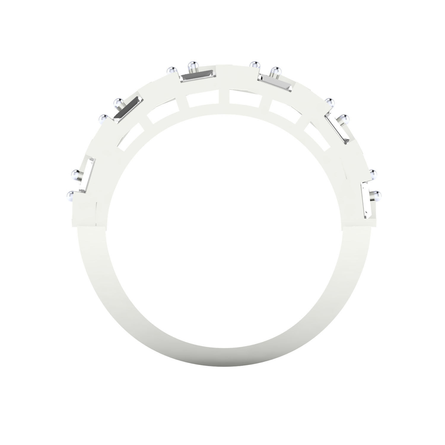 Women ring 3dm render 3D print model 3D print model_7