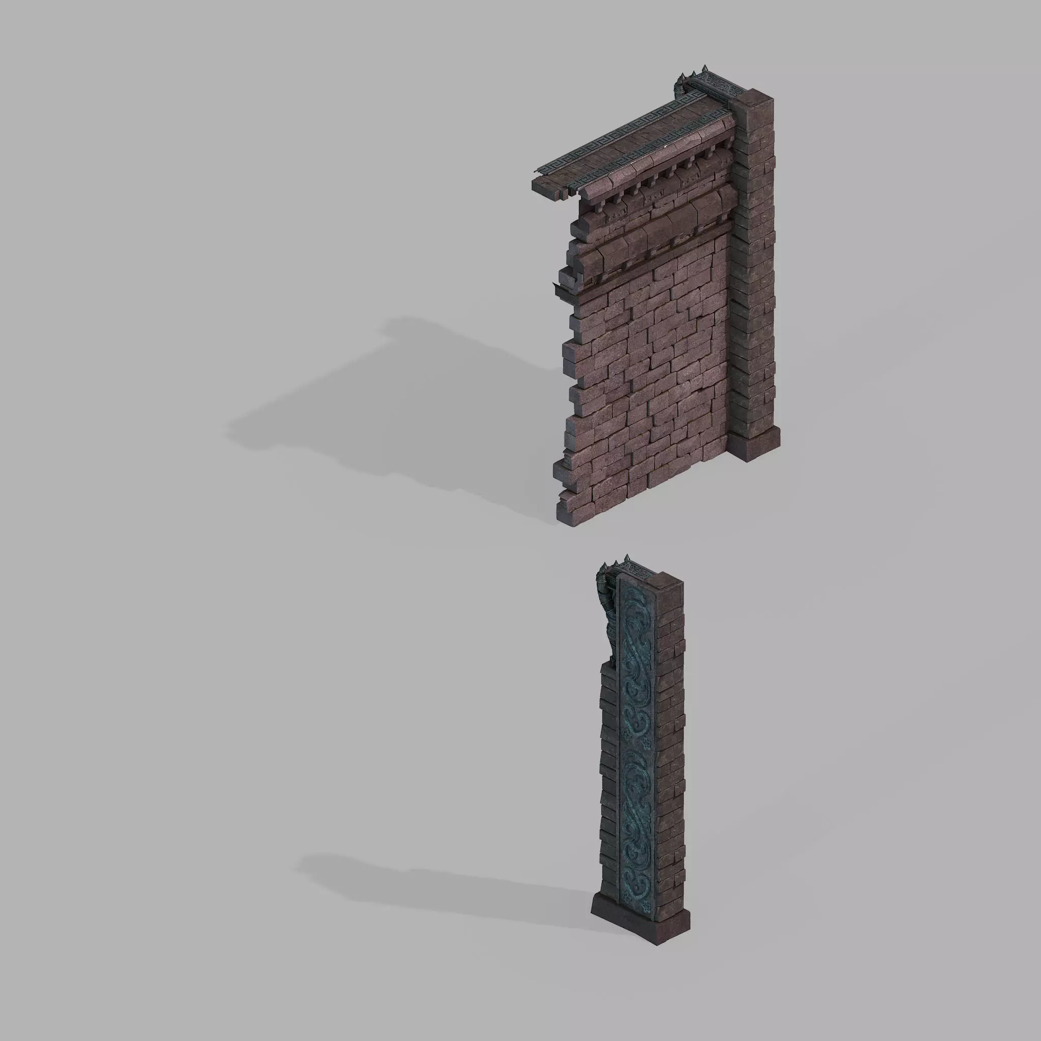 Willow Fall-Purgatory Wall 02 3D model_0