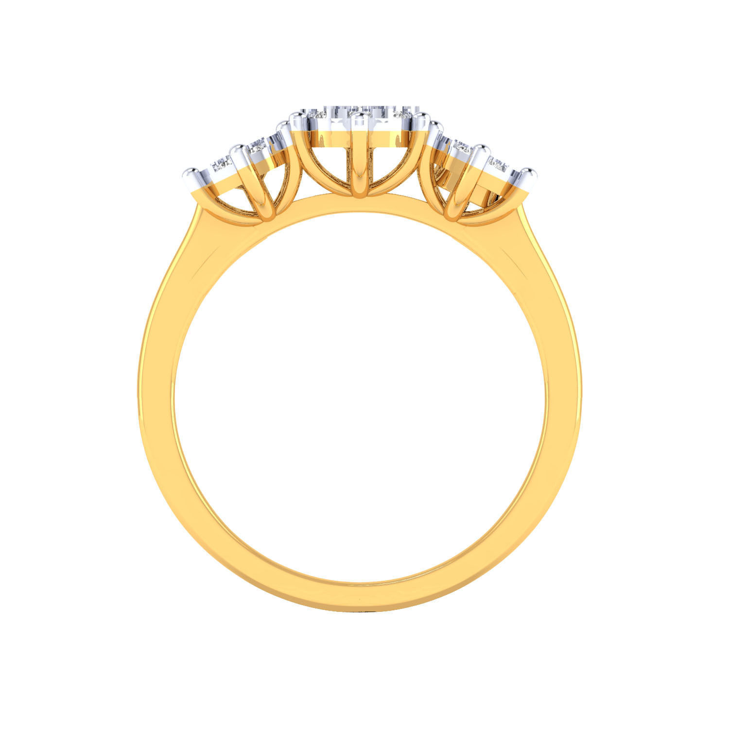 Women ring 3dm render 3D print model 3D print model_6