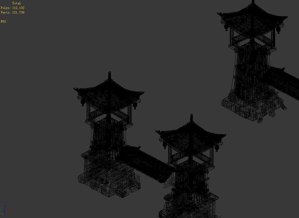 Fortress-Entrance Building 12 3D model_2