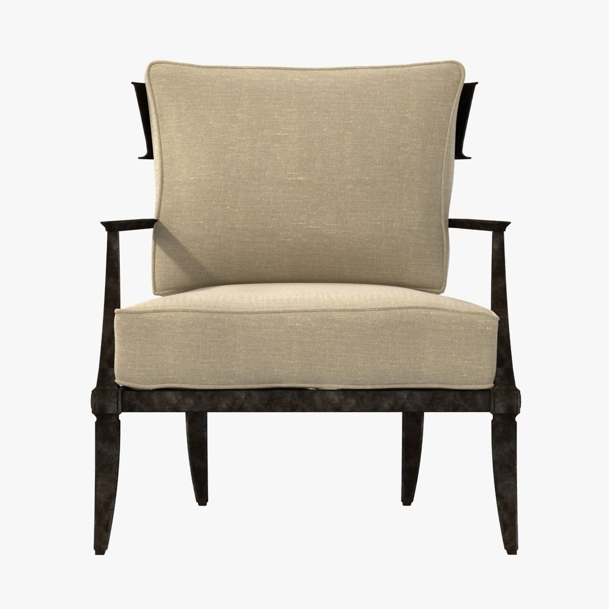 Restoration Hardware KLISMOS CLASSIC LOUNG... 3D Model - CGTrader.com