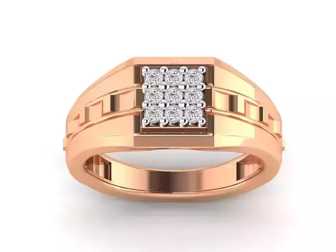 Women ring 3dm render 3D print model 3D print model