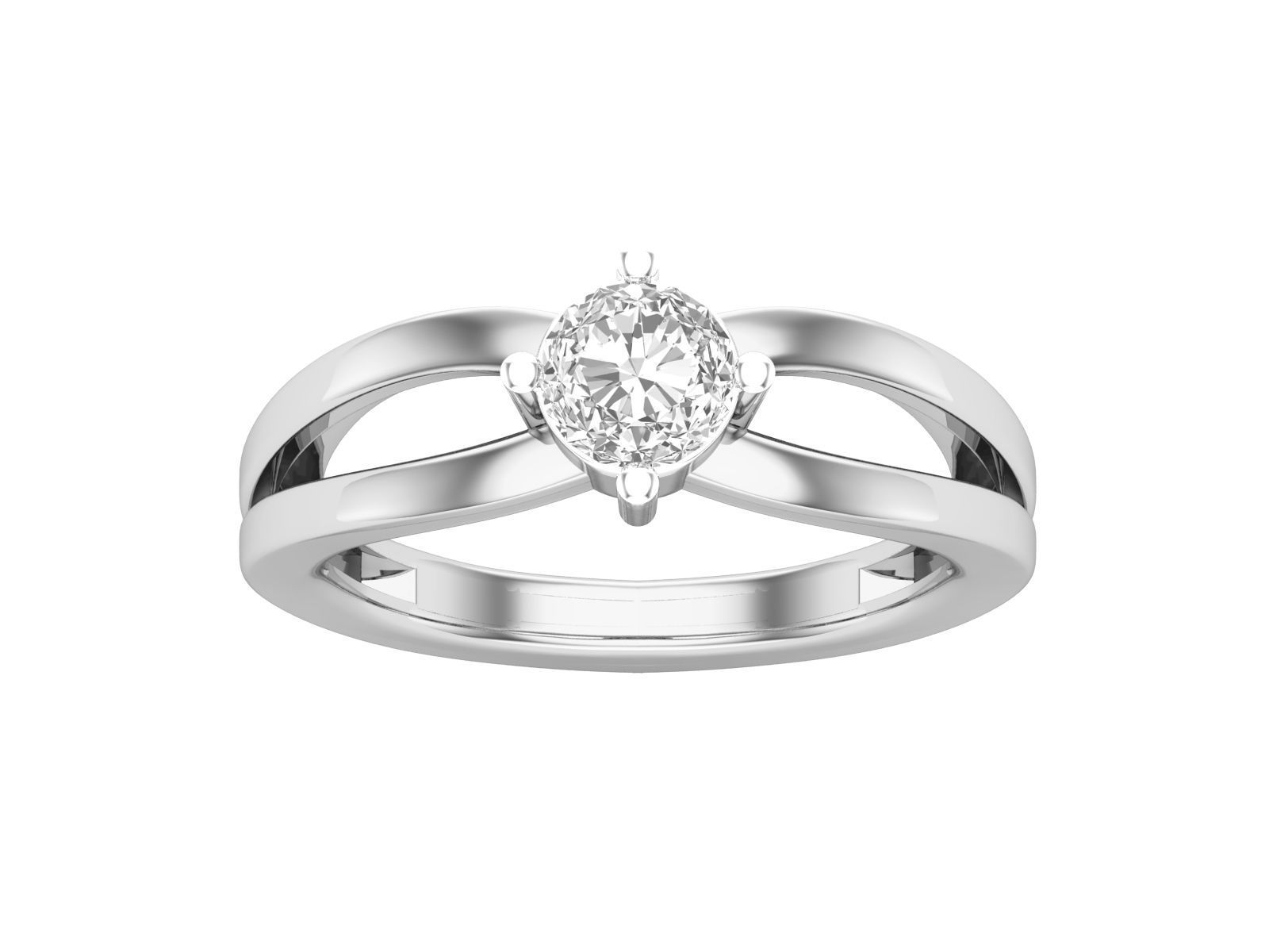 Women ring 3dm render 3D print model 3D print model_5