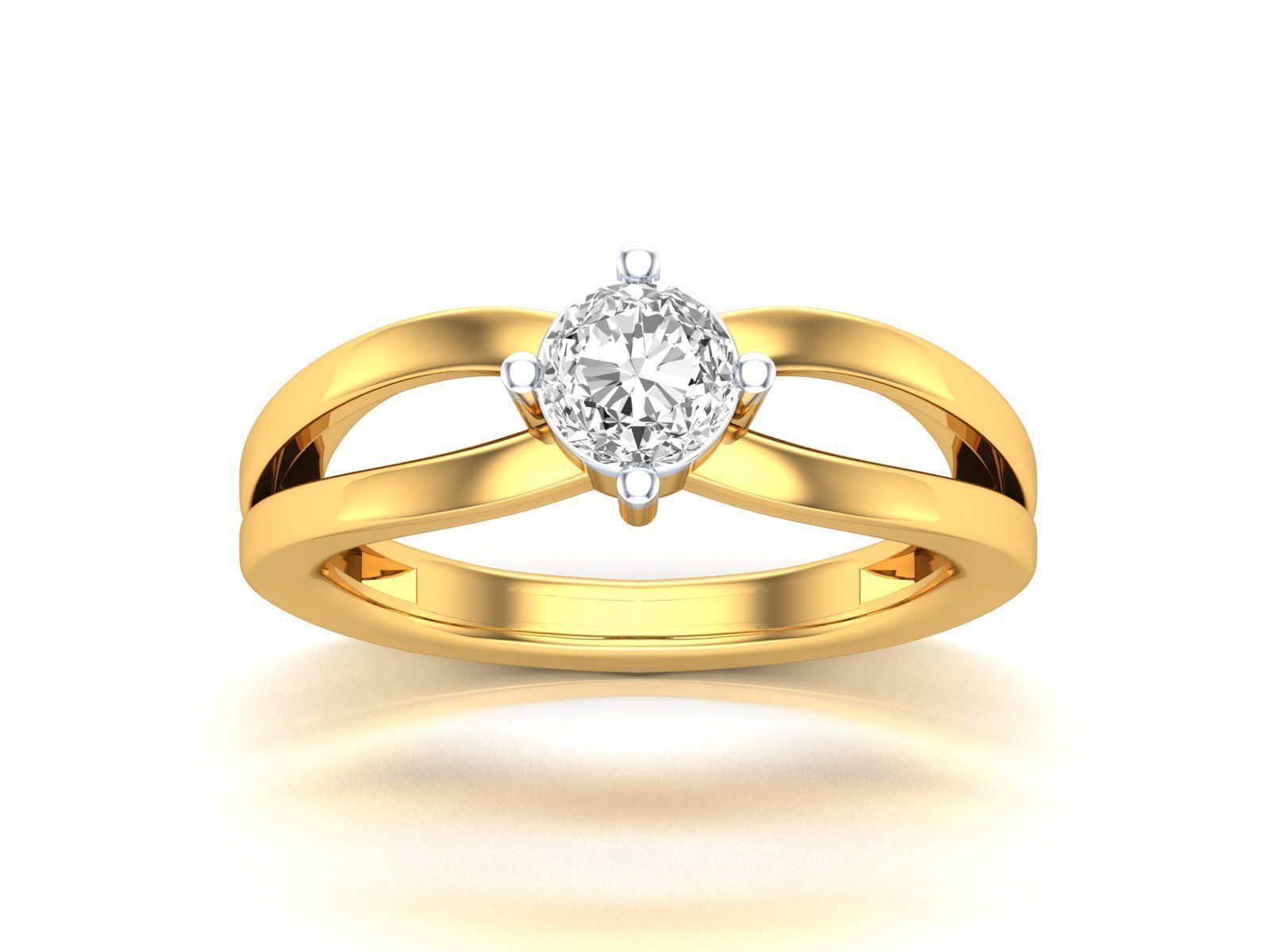 Women ring 3dm render 3D print model 3D print model_4