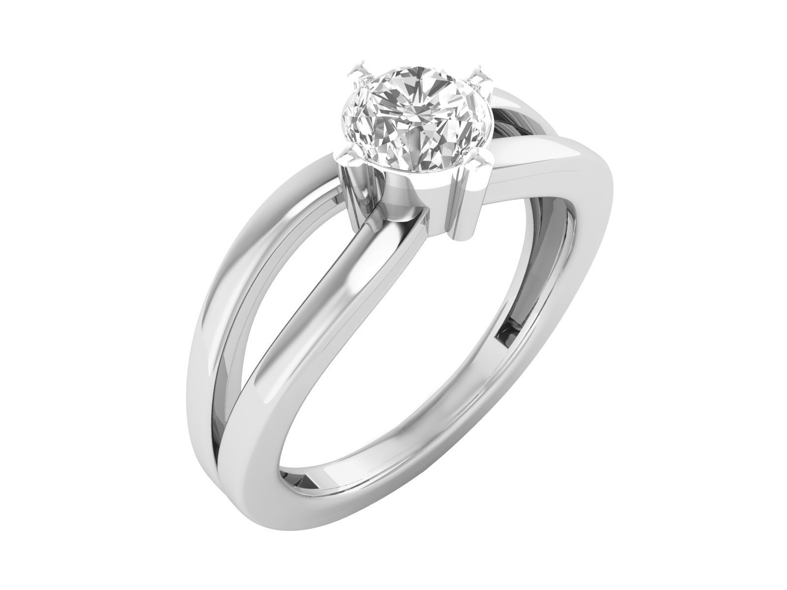 Women ring 3dm render 3D print model 3D print model_9