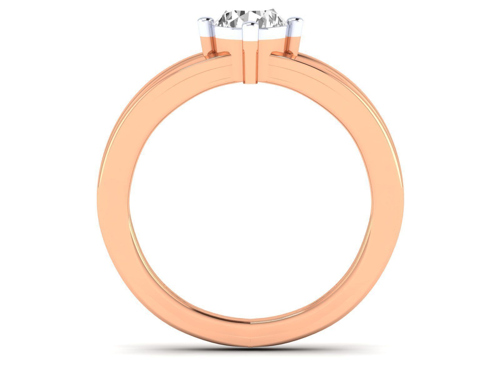 Women ring 3dm render 3D print model 3D print model_6