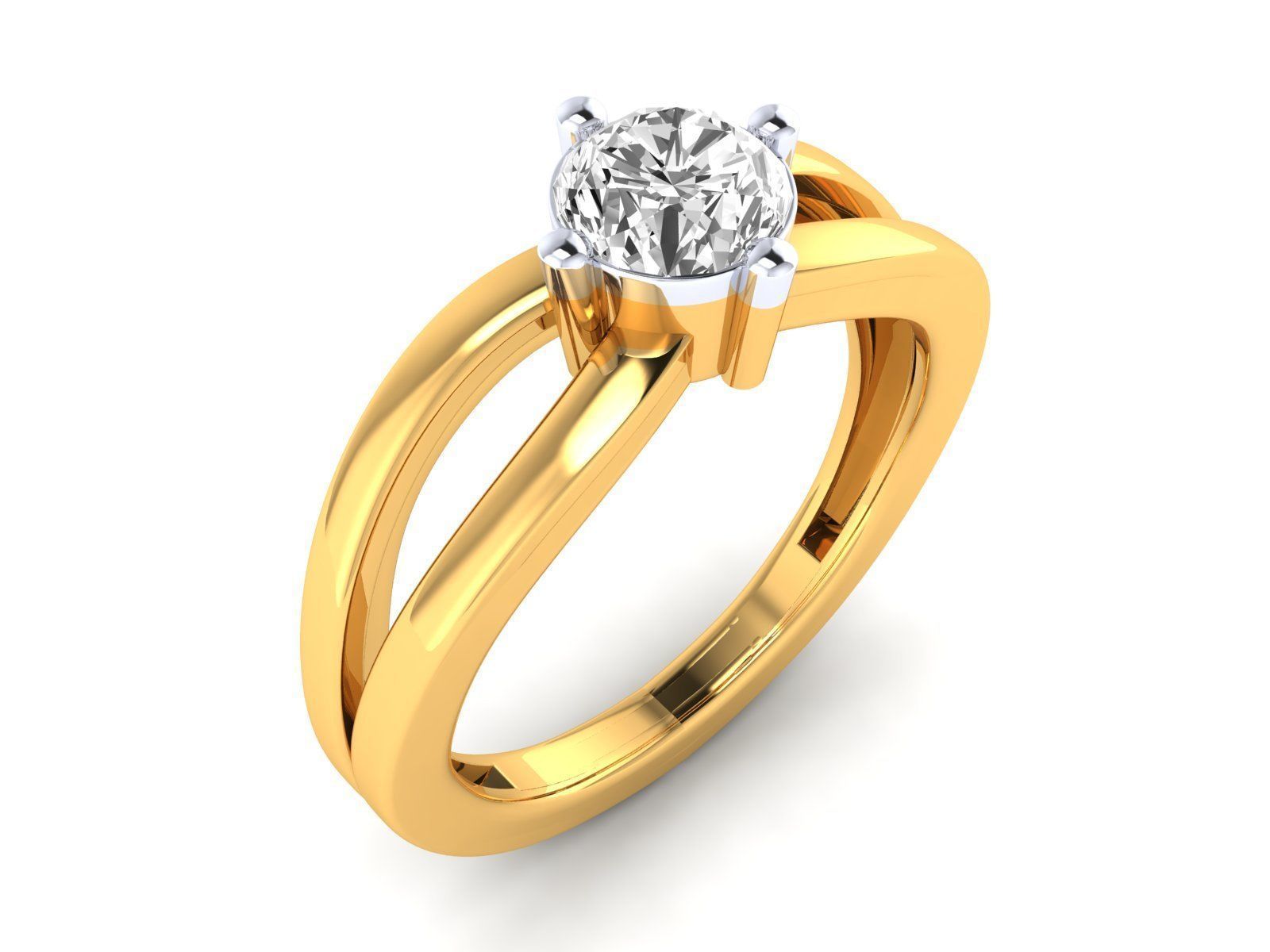 Women ring 3dm render 3D print model 3D print model_8