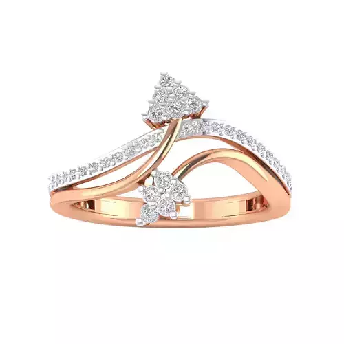 Women ring 3dm render 3D print model 3D print model
