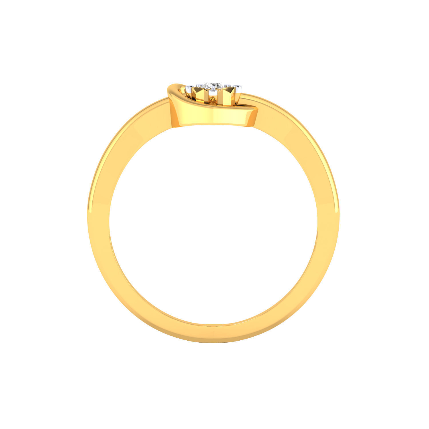 Women heart ring 3dm render 3D print model 3D print model_10