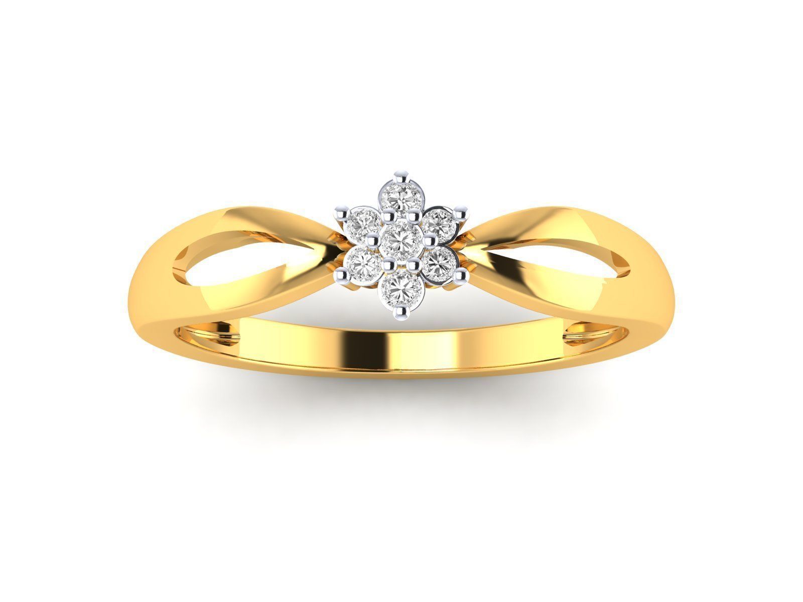 Women ring 3dm render 3D print model 3D print model_9