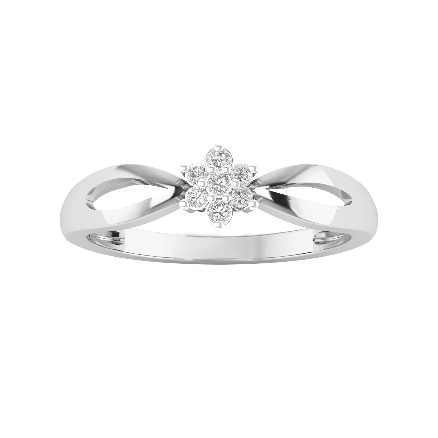 Women ring 3dm render 3D print model 3D print model_8