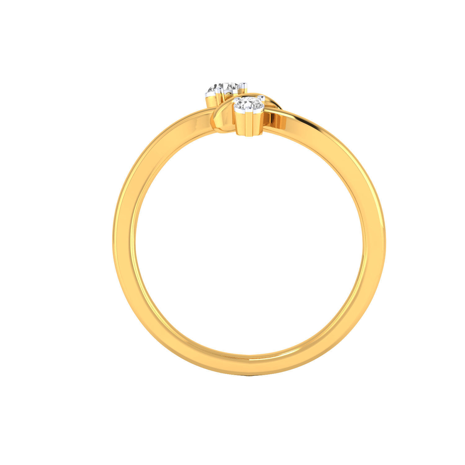 Women ring 3dm render 3D print model 3D print model_11