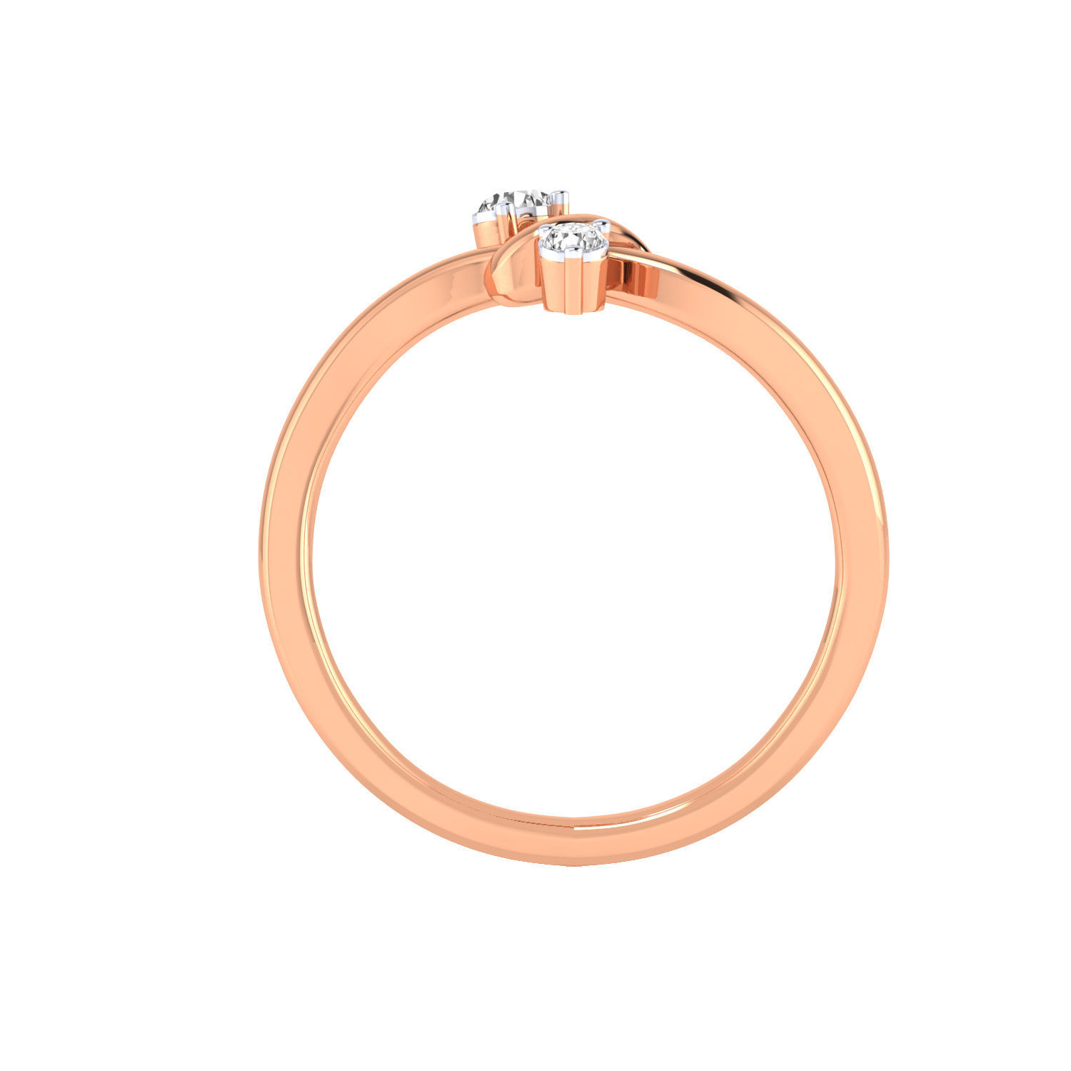 Women ring 3dm render 3D print model 3D print model_9