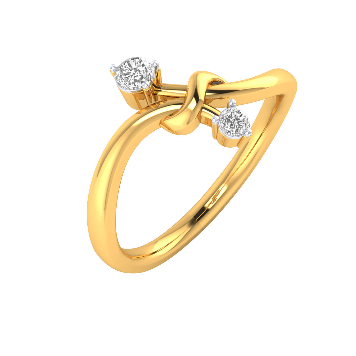 Women ring 3dm render 3D print model 3D print model_2