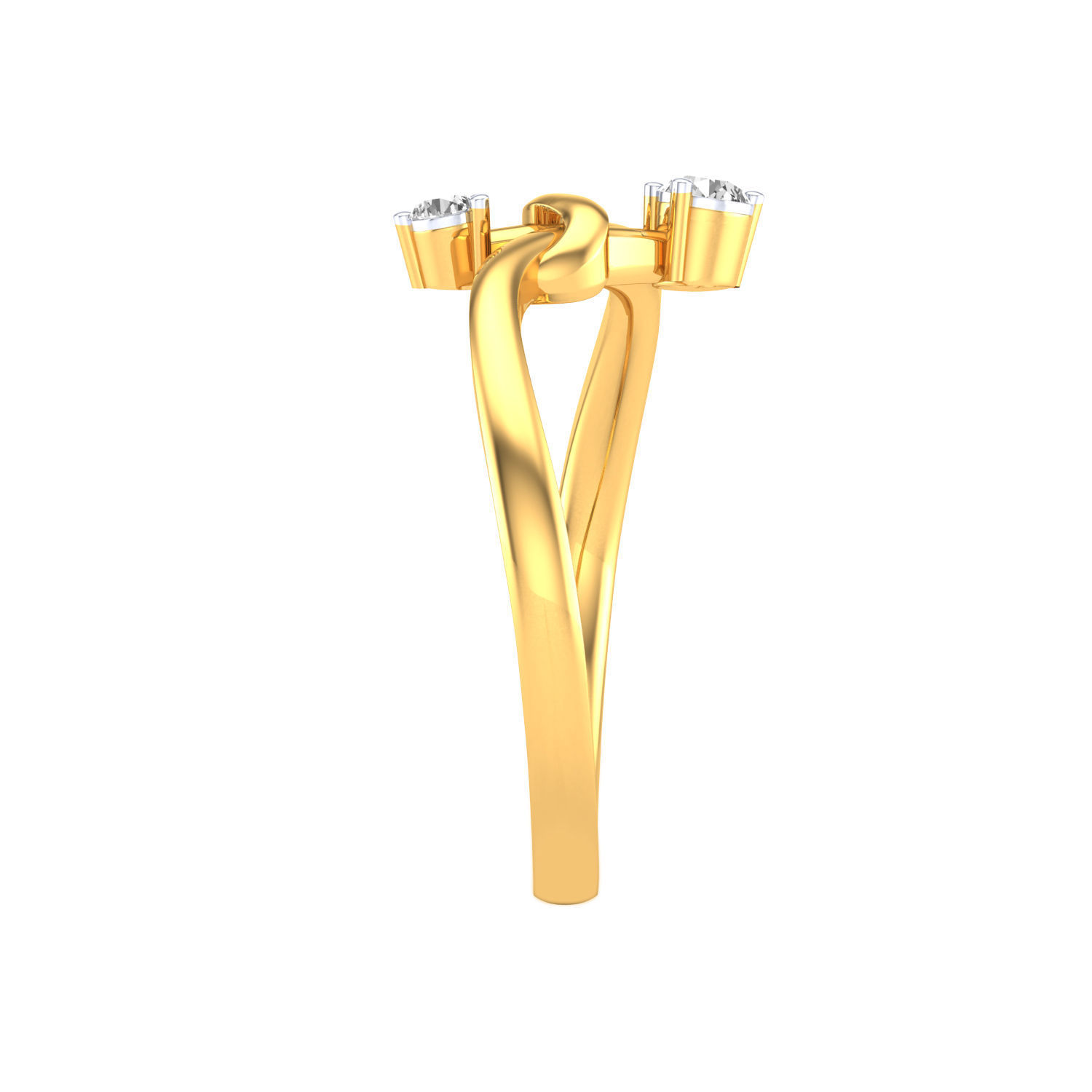 Women ring 3dm render 3D print model 3D print model_5