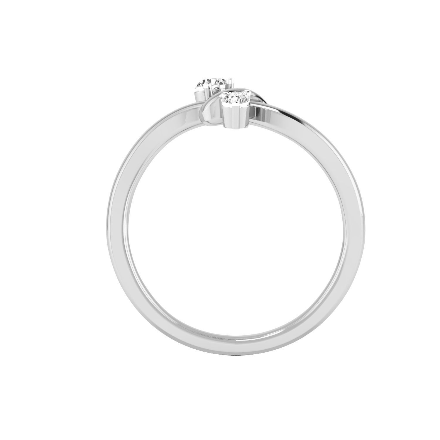 Women ring 3dm render 3D print model 3D print model_10