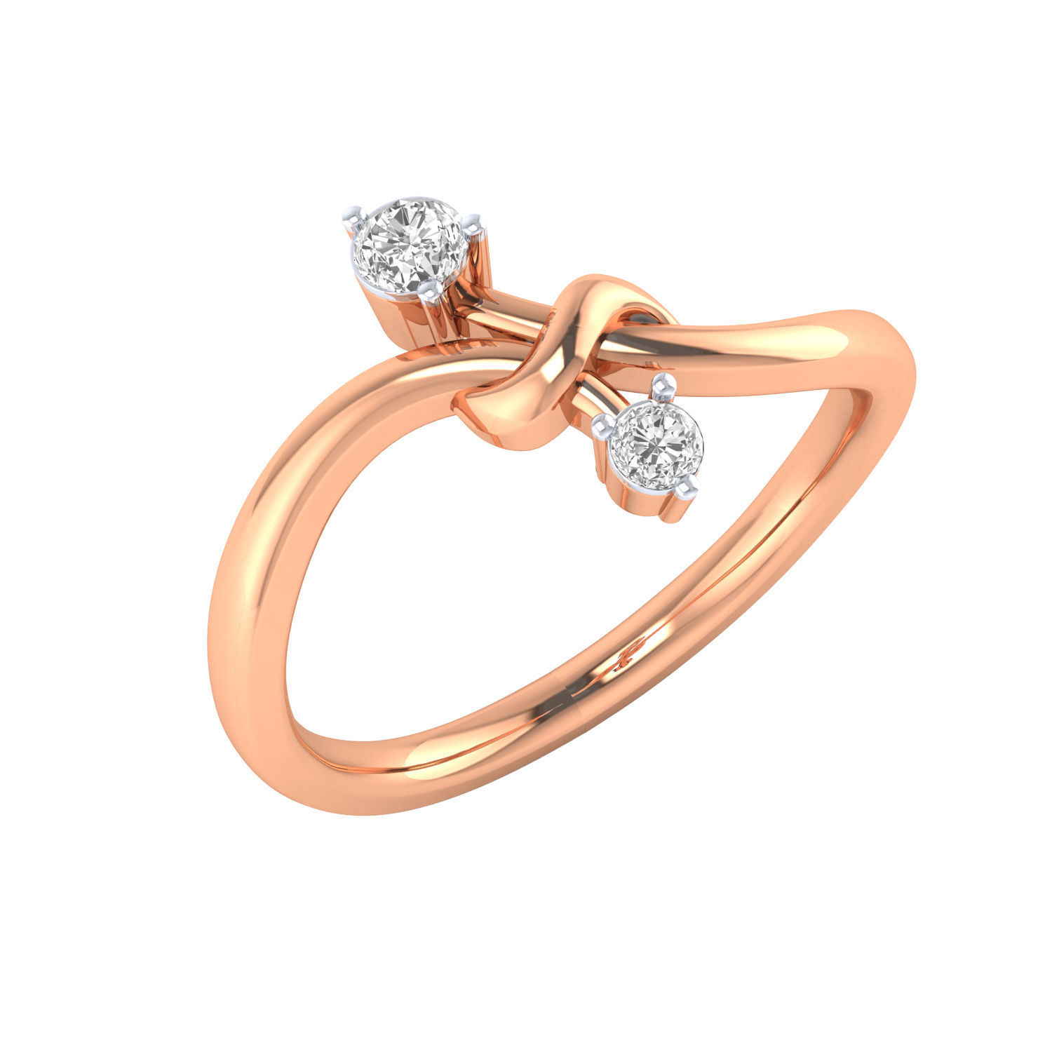 Women ring 3dm render 3D print model 3D print model_1