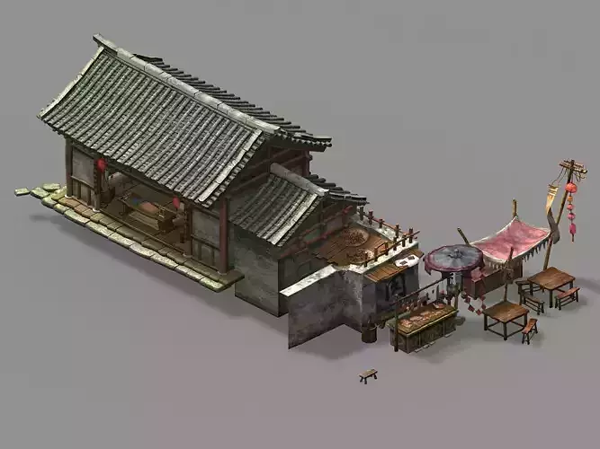 Hospital-Pharmacy 41 3D model