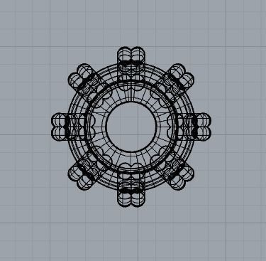 A package of solitaire ring heads engagement 8 prong printable 3D print model_6