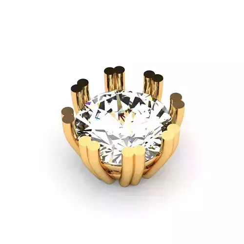 A package of solitaire ring heads engagement 8 prong printable