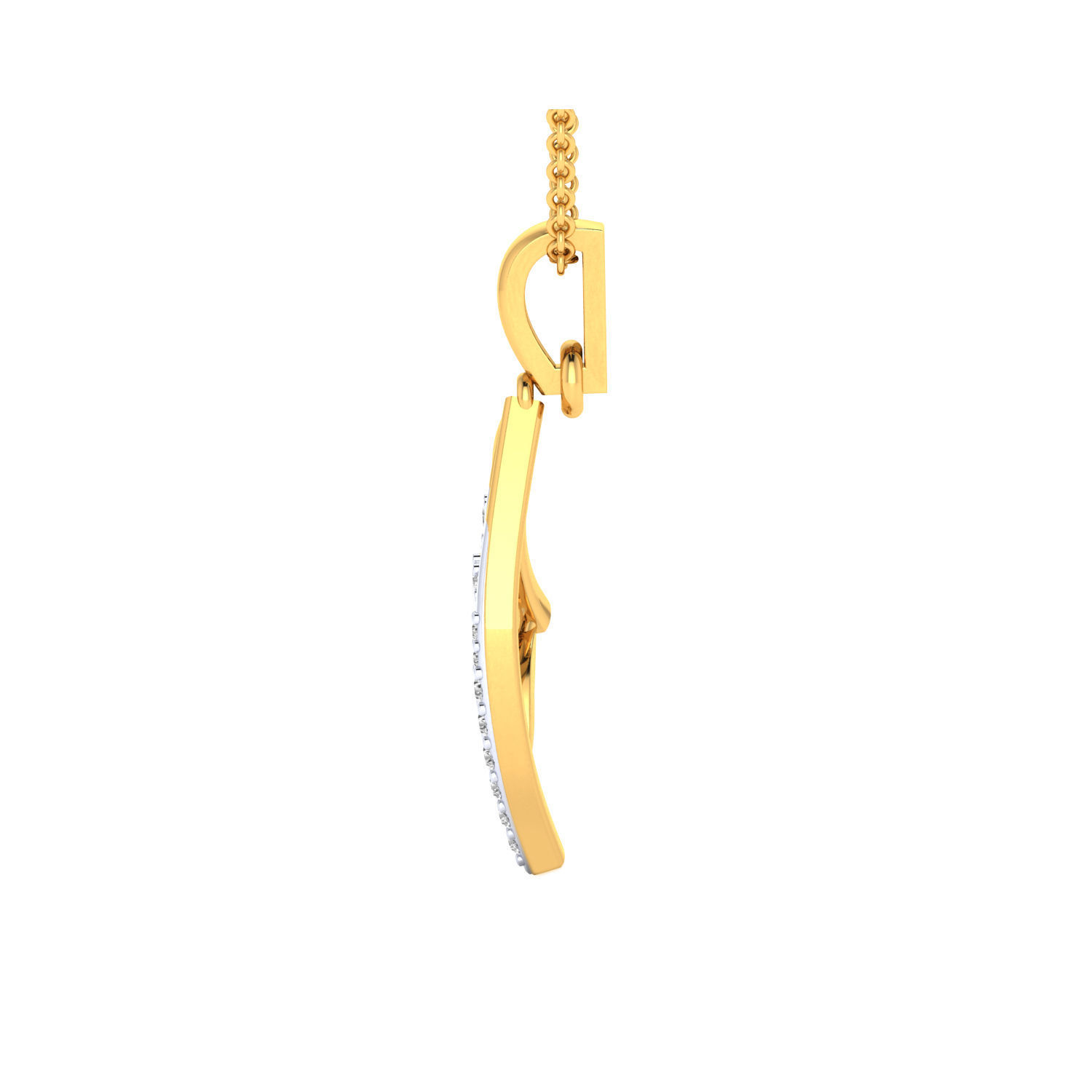 Women pendant 3dm render 3D print model 3D print model_6