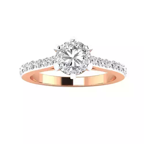 Women ring 3dm render 3D print model