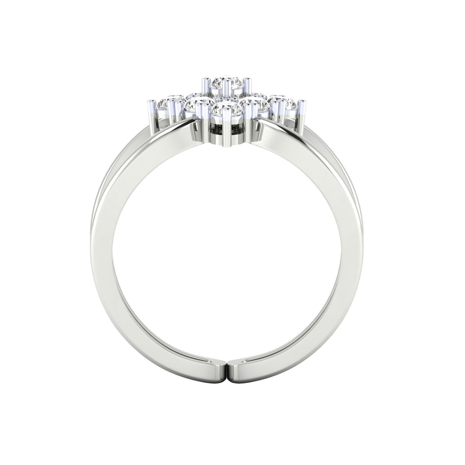 Women ring 3dm render detail 3D print model 3D print model_5