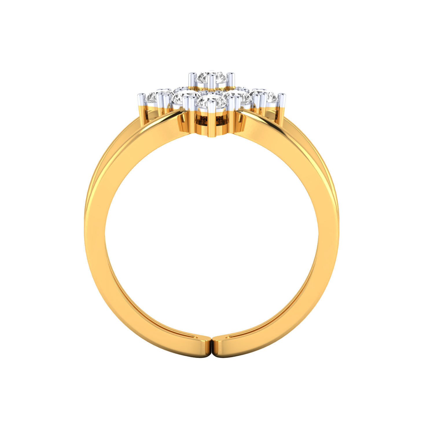 Women ring 3dm render detail 3D print model 3D print model_9