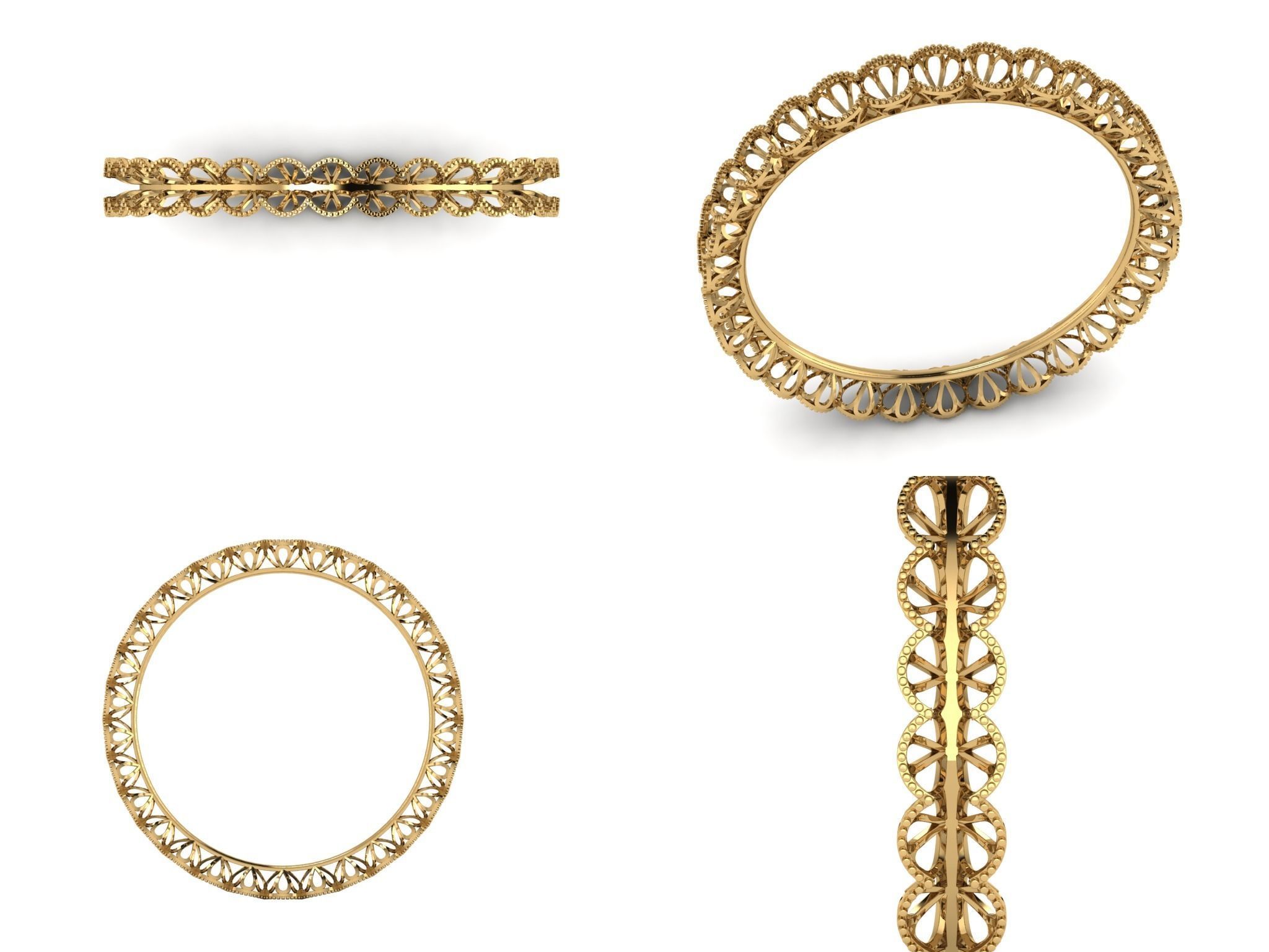 BANGLE  DESGINE  3D print model_1