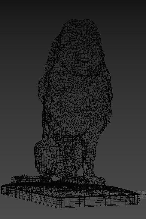 Lion Of Qasr El Nile 3D model_20