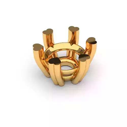 A package of solitaire ring heads engagement 6 prong printable