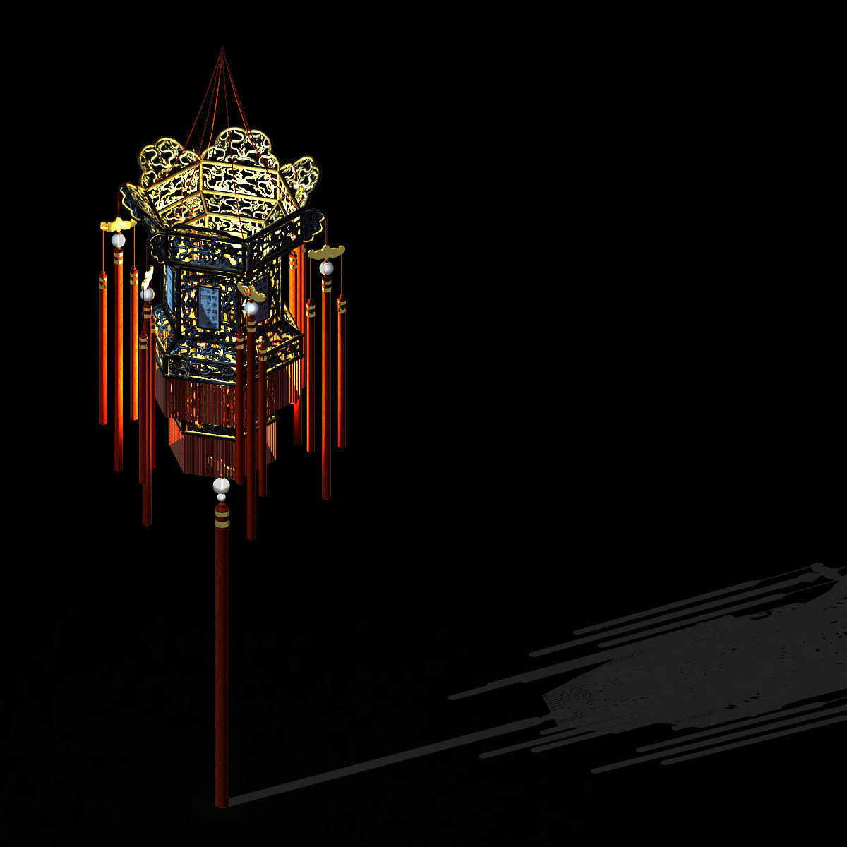 Netherworld-Street Light 04 3D model_1
