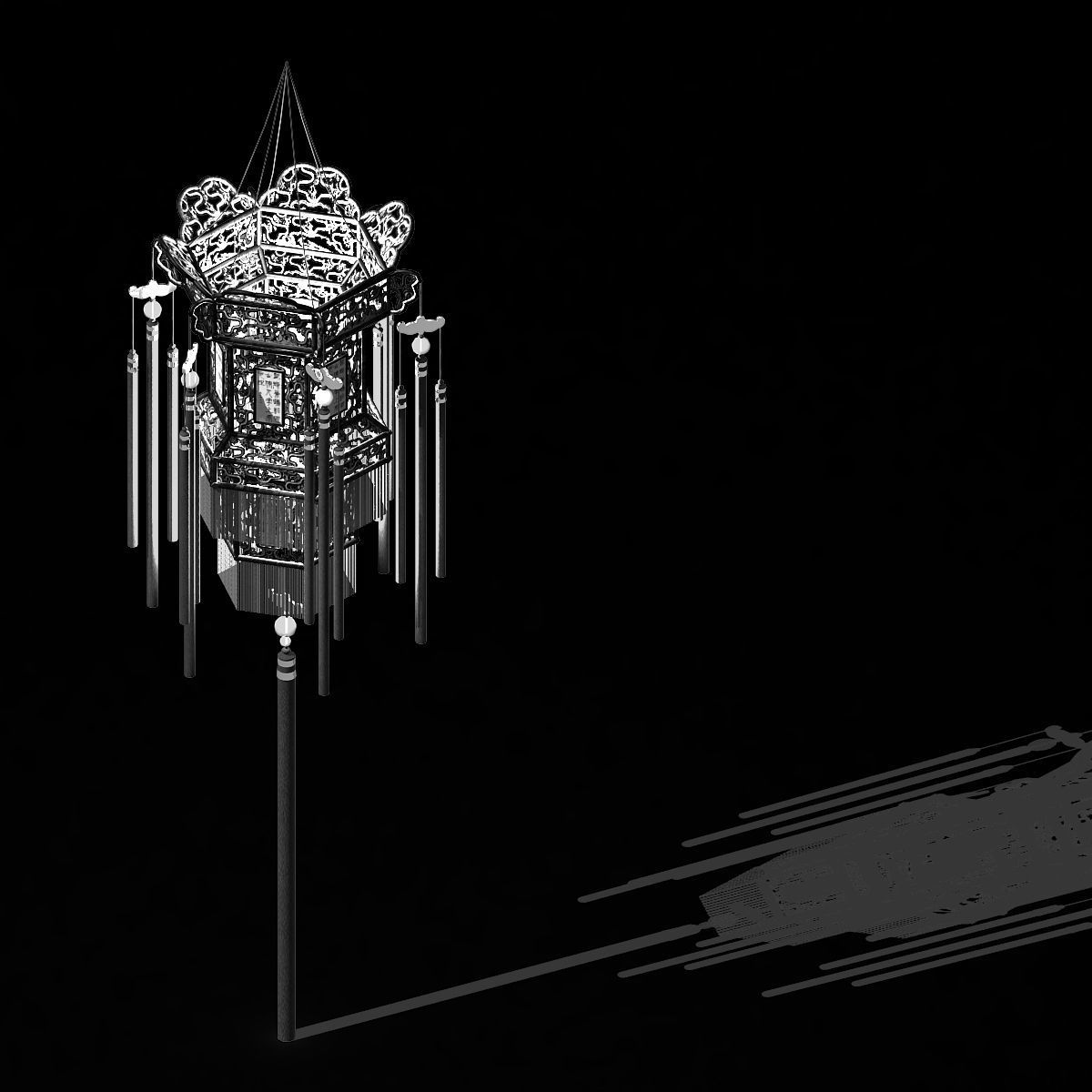 Netherworld-Street Light 04 3D model_2
