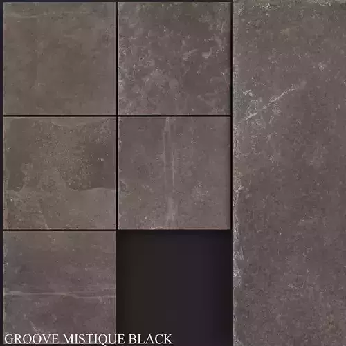 Zeus Ceramica Groove Mistique Black
