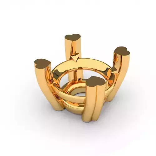 A package of solitaire ring heads engagement 4 prong printable