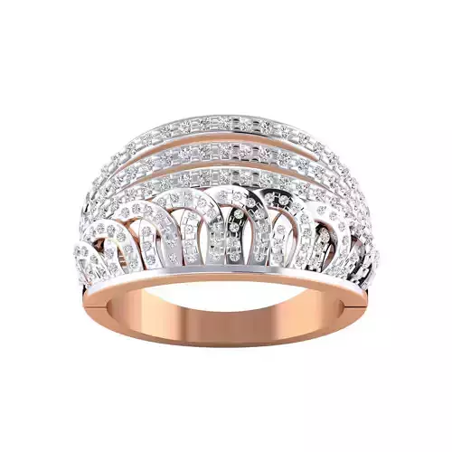Women ring 3dm render detail 3D print model 3D print model