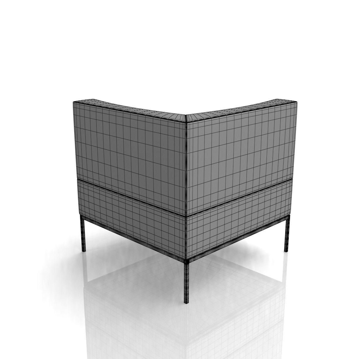 Mimic Modular Sofa Set 3D model_35