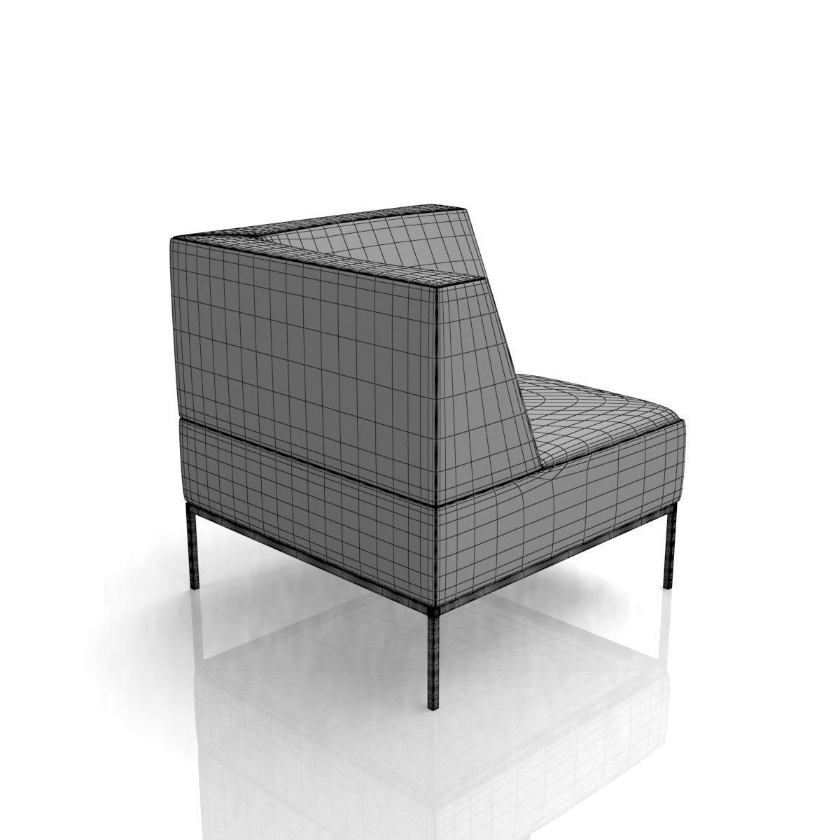 Mimic Modular Sofa Set 3D model_40