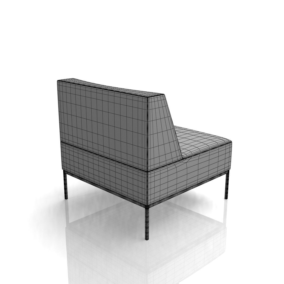 Mimic Modular Sofa Set 3D model_10