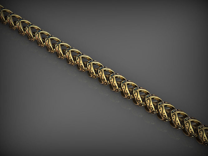 Chain link 185 3D print model