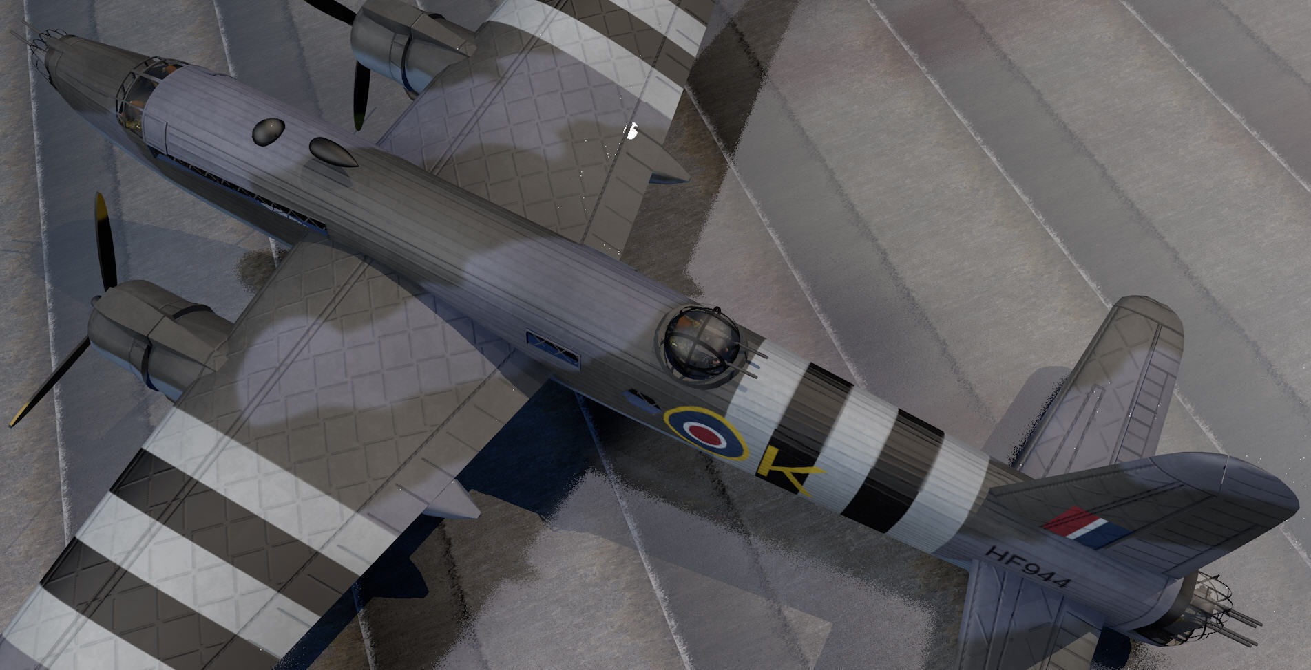 Vickers Warwick ASR-1 3D model_8