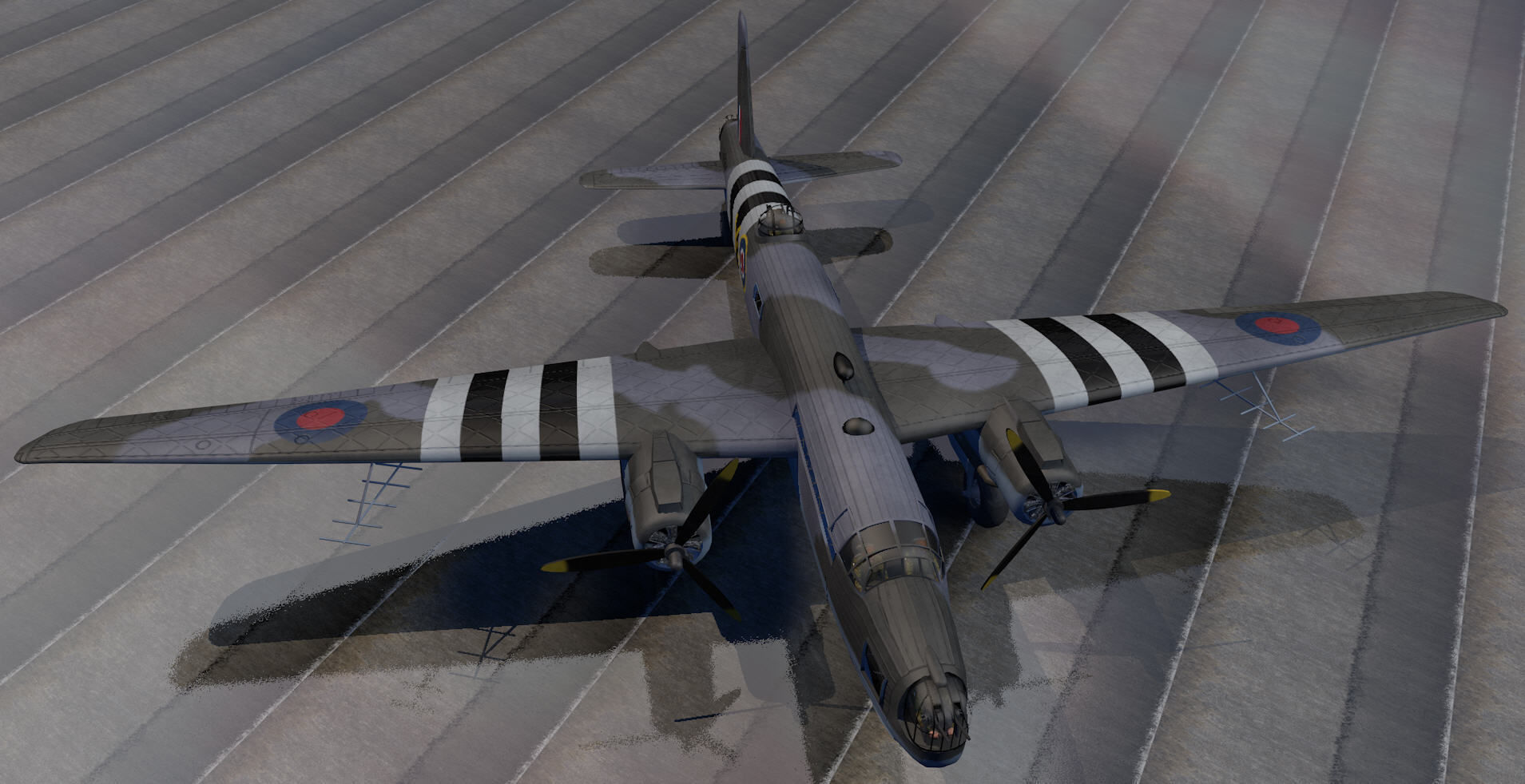 Vickers Warwick ASR-1 3D model_12