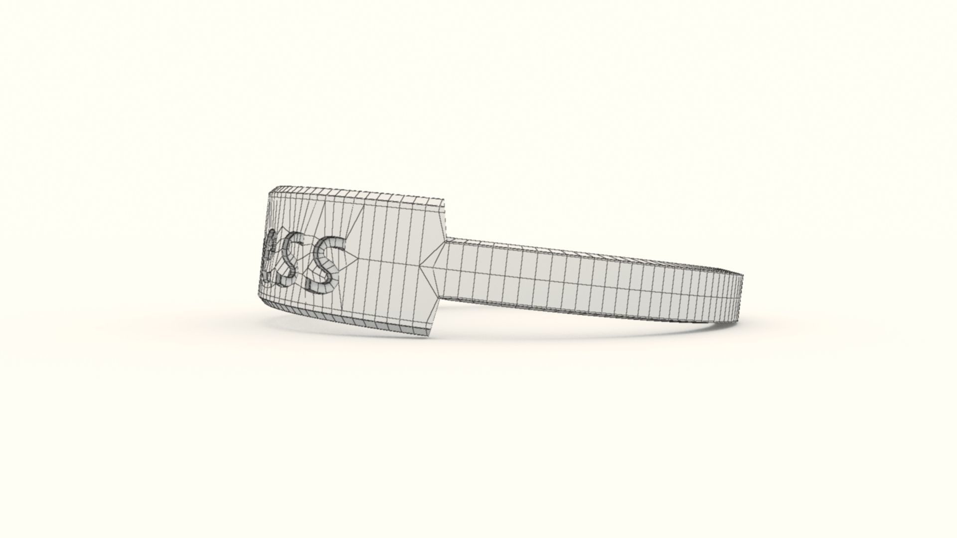 Goodness Ring Female Blazing Copper 3D print model_16