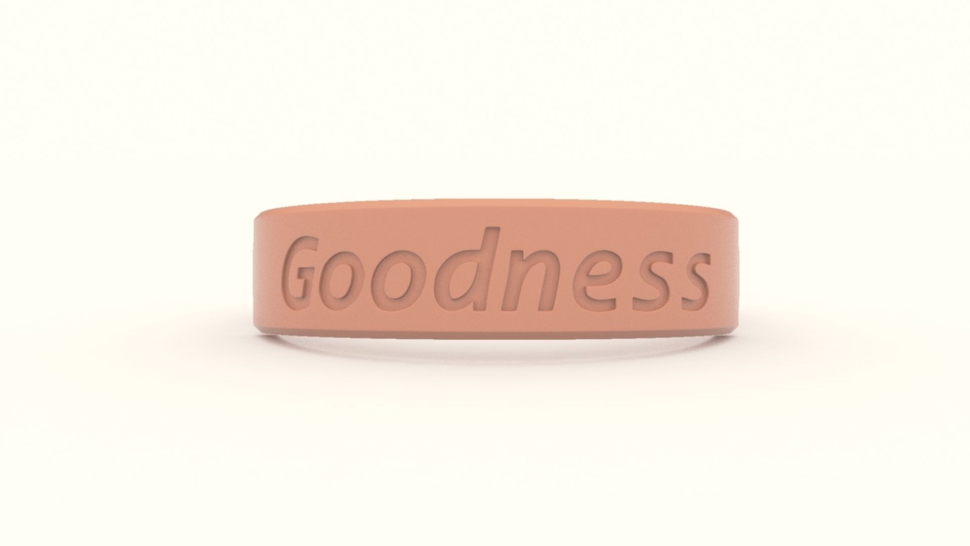 Goodness Ring Female Blazing Copper 3D print model_7