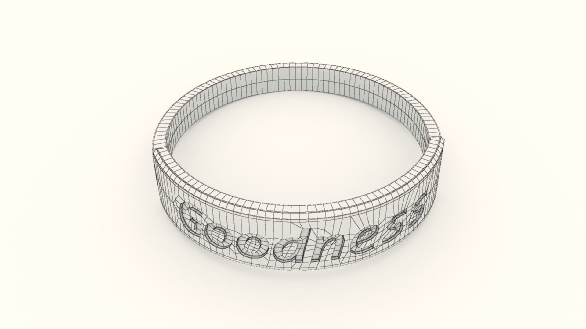 Goodness Ring Female Blazing Copper 3D print model_14