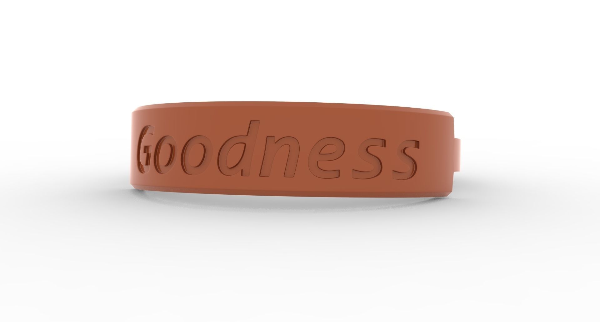 Goodness Ring Female Blazing Copper 3D print model_3