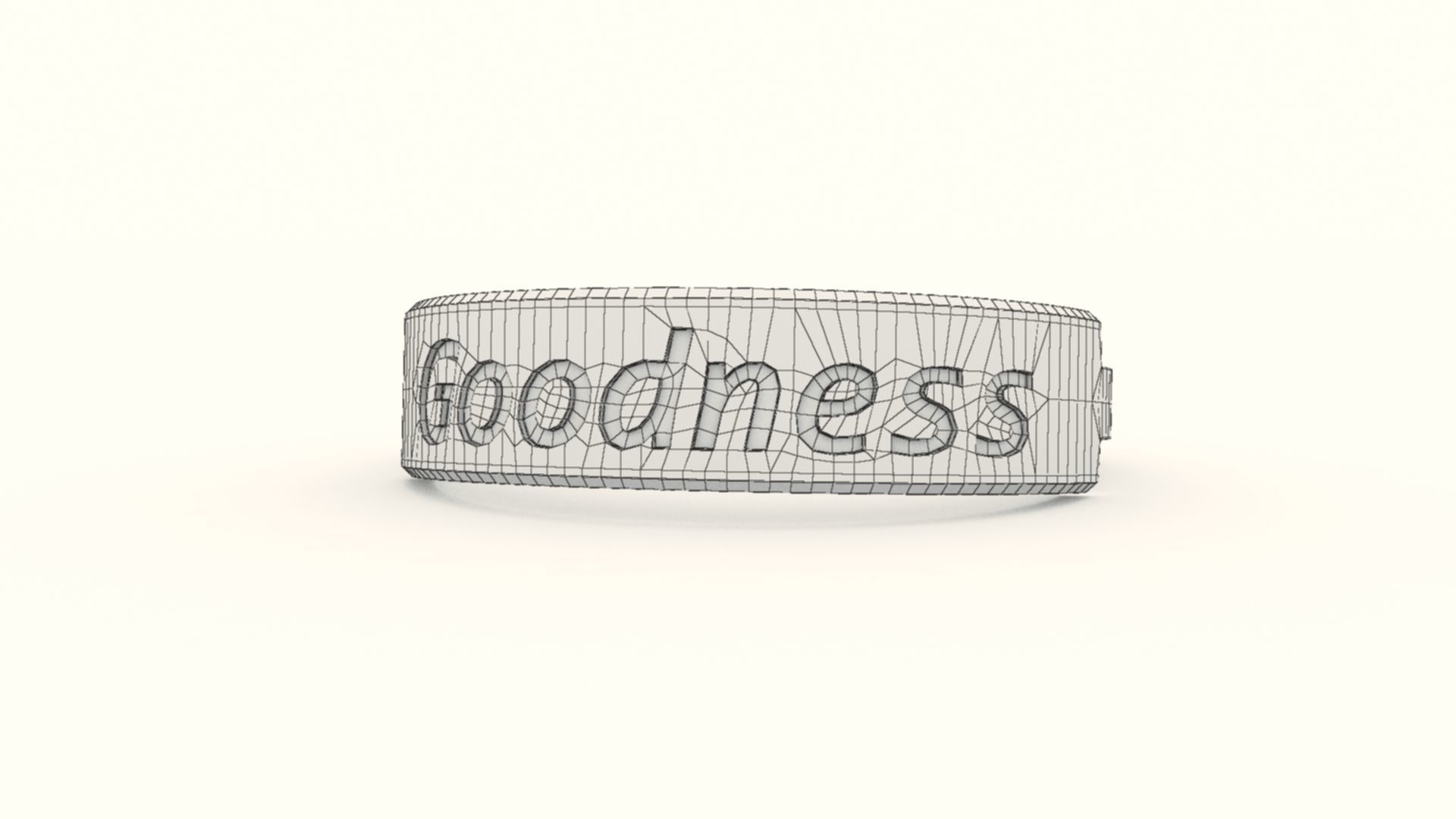 Goodness Ring Female Blazing Copper 3D print model_15