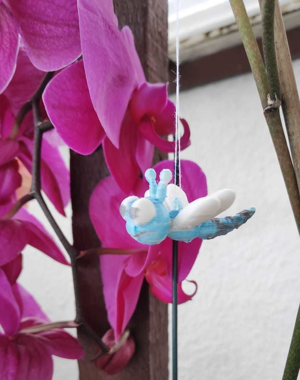 Dragonfly bug 3D print model_9