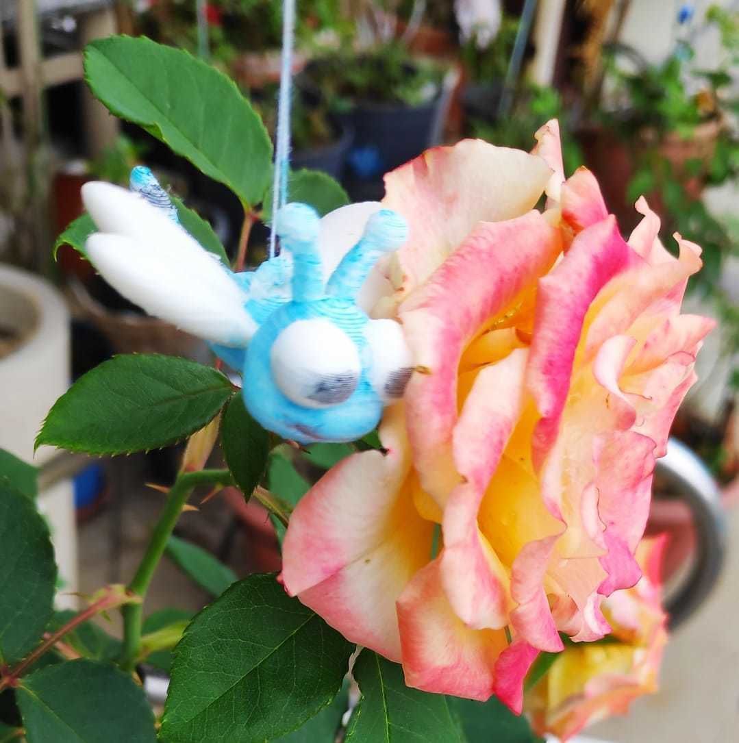 Dragonfly bug 3D print model_6